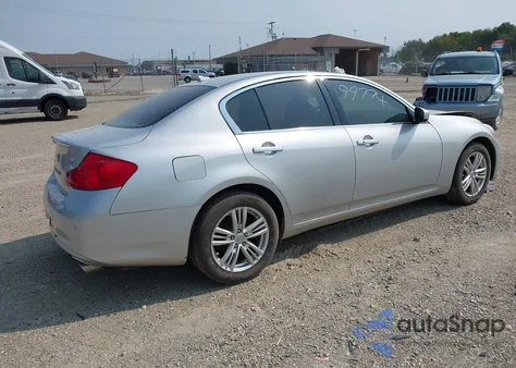 2013 Infiniti G37X из США, поврежденный, VIN JN1CV6AR2DM770149
